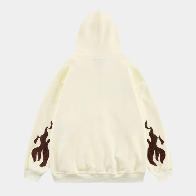 Oversized Zipper Hoodie for Women and Men