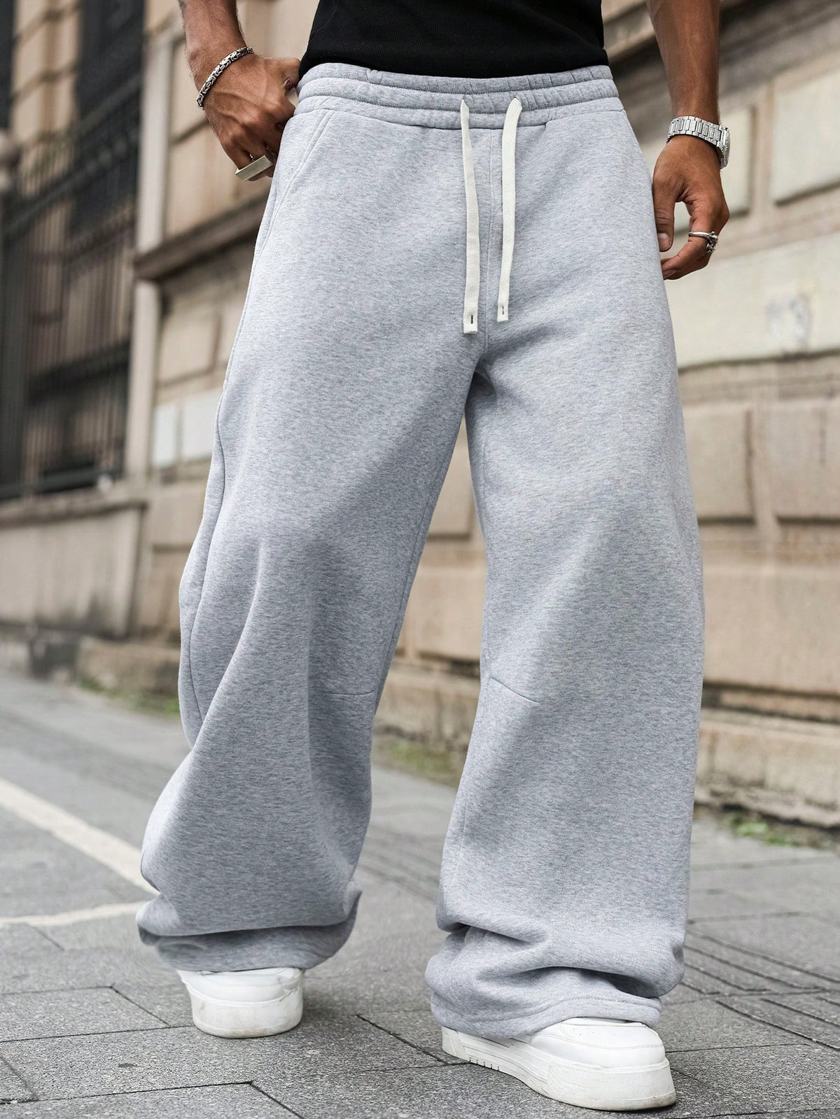 Men's Loose Fit Drawstring Sweatpants