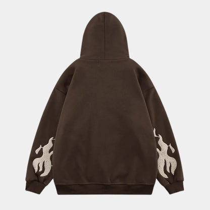 Oversized Zipper Hoodie for Women and Men