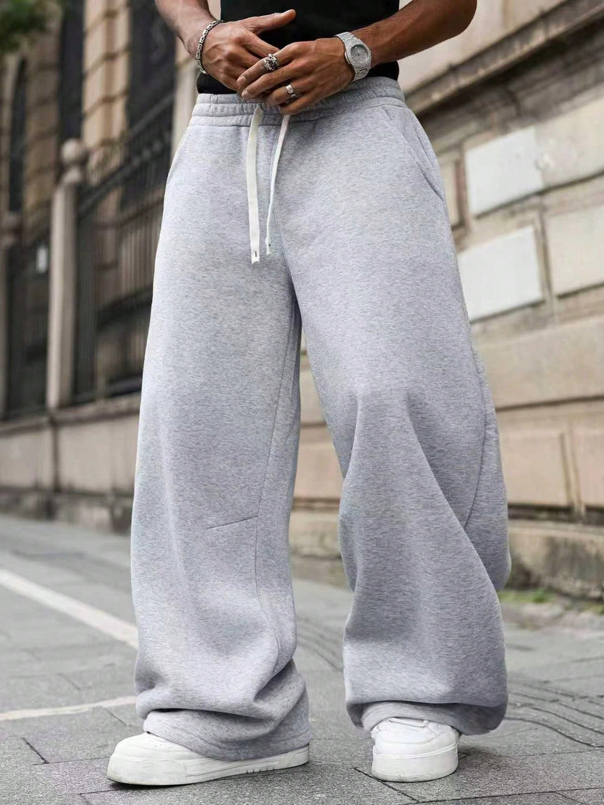 Men's Loose Fit Drawstring Sweatpants