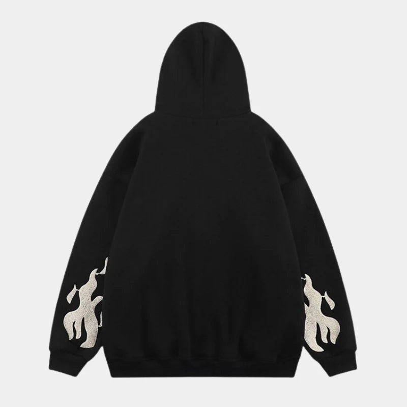 Oversized Zipper Hoodie for Women and Men