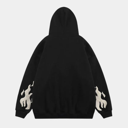 Oversized Zipper Hoodie for Women and Men