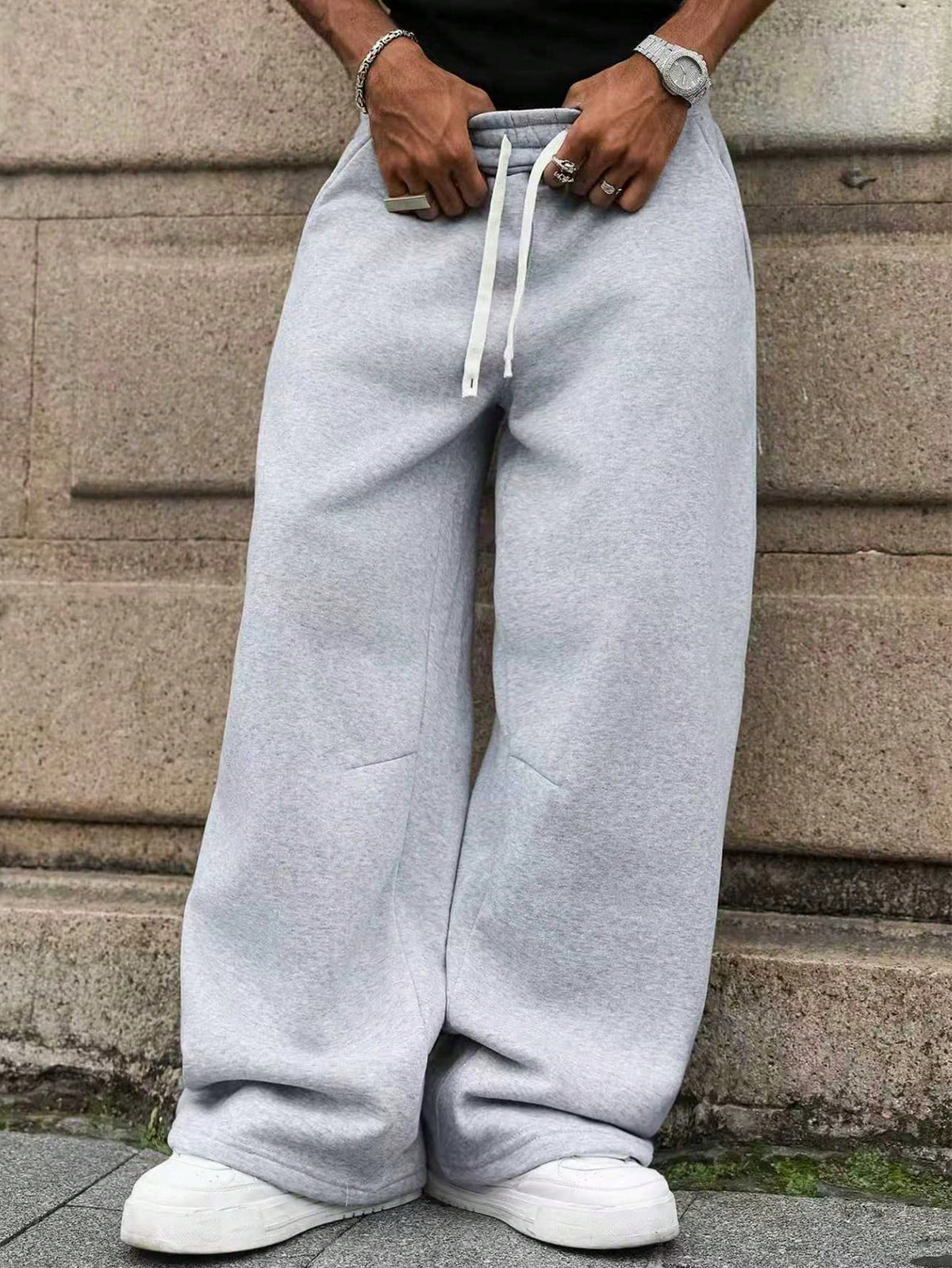 Men's Loose Fit Drawstring Sweatpants