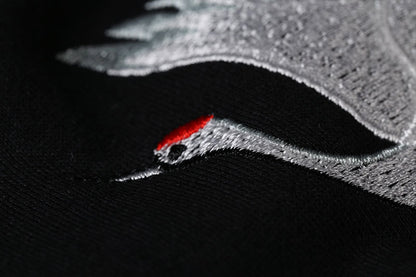 Embroidered Streetwear Hoodie detail