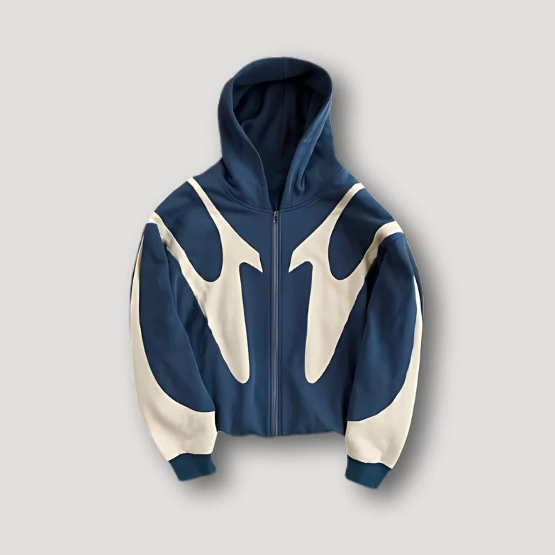 Graphic Full-Zip Hoodie
