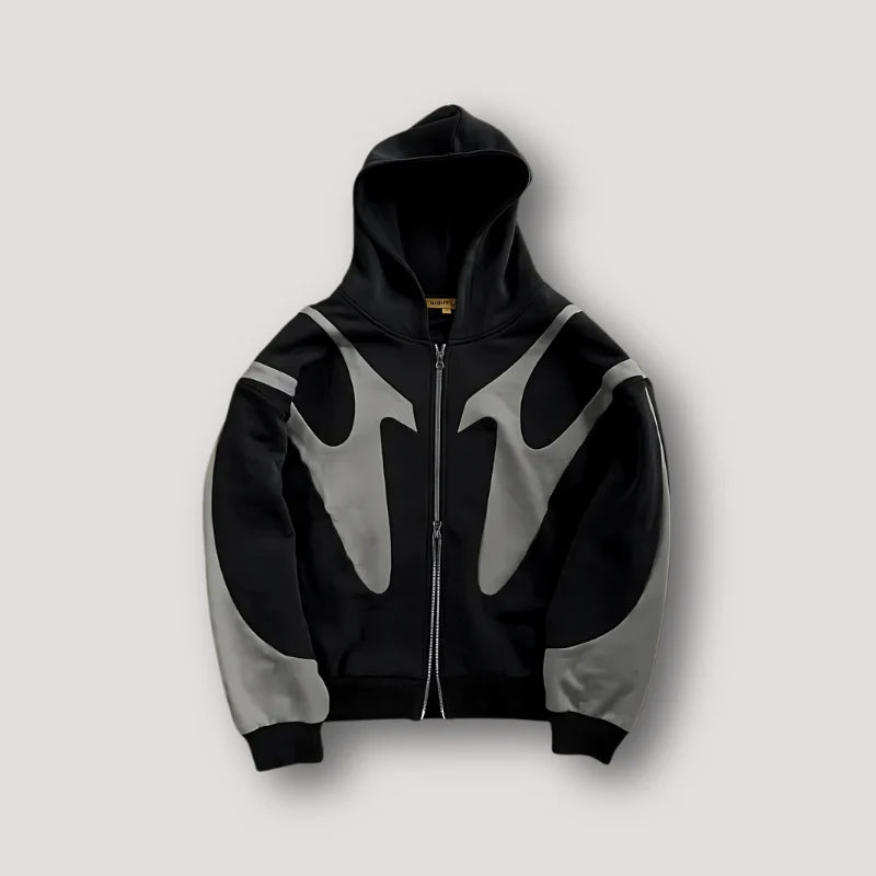 Graphic Full-Zip Hoodie