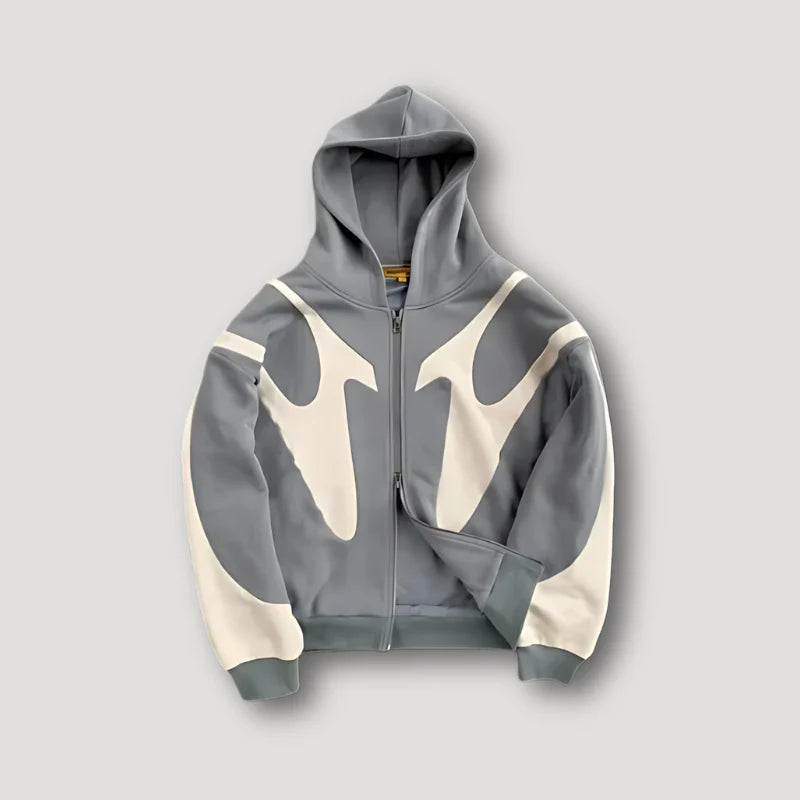 Graphic Full-Zip Hoodie