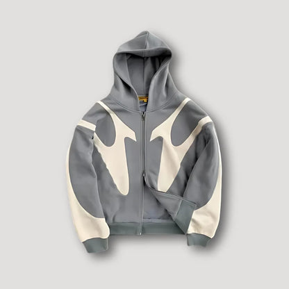 Graphic Full-Zip Hoodie